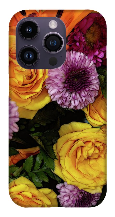 November Flowers 8 - Phone Case