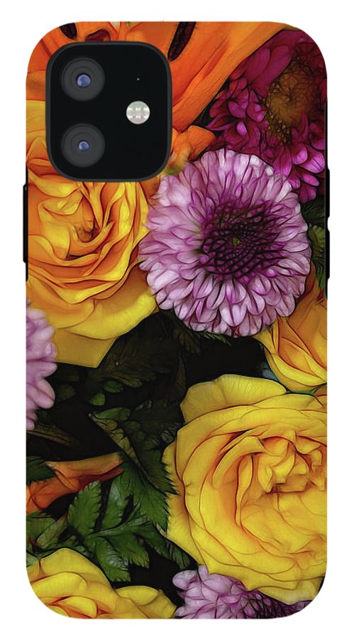 November Flowers 8 - Phone Case