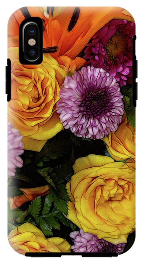 November Flowers 8 - Phone Case