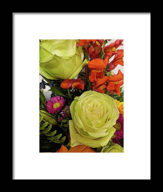 November Flowers 9 - Framed Print