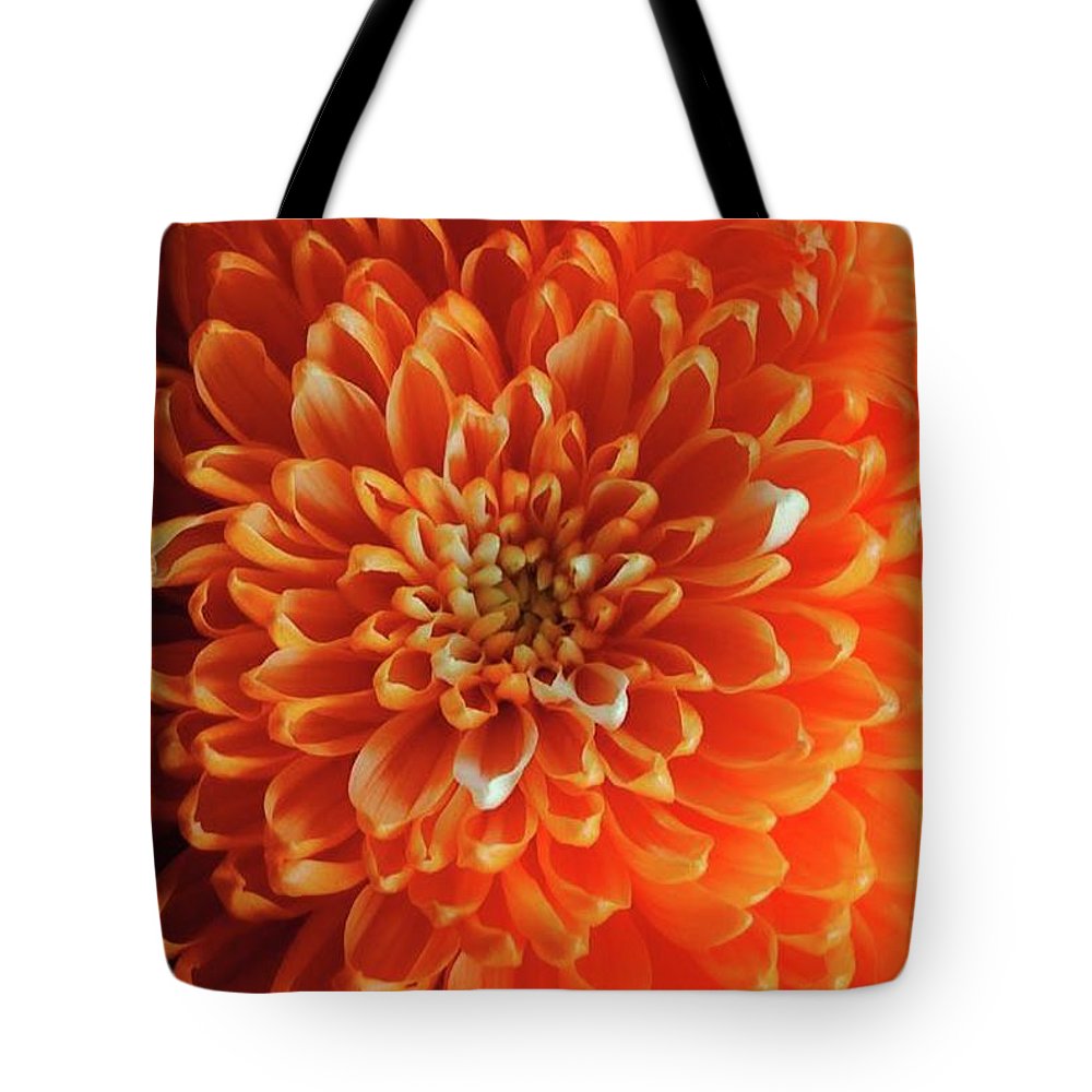 Orange Chrysanthemum - Tote Bag
