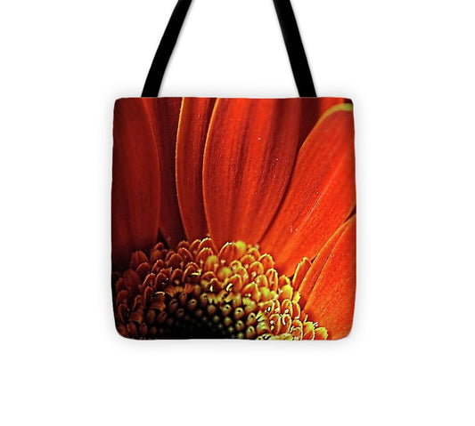 Orange Daisy Close Up - Tote Bag