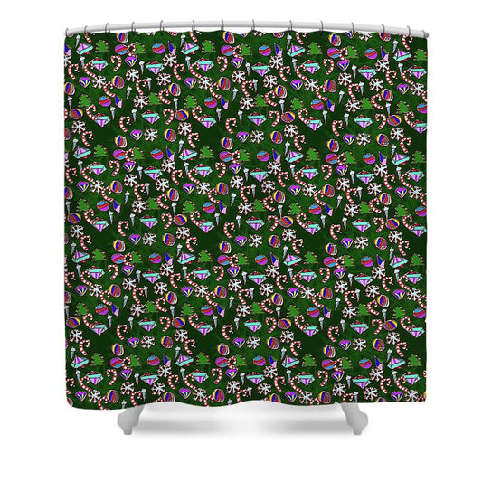 Ornaments Pattern  - Shower Curtain