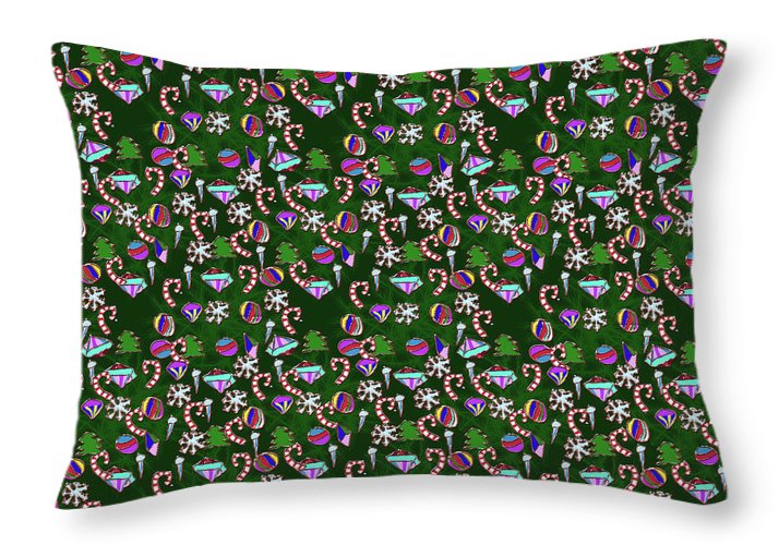 Ornaments Pattern  - Throw Pillow