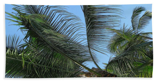 Palm Tree - Beach Towel