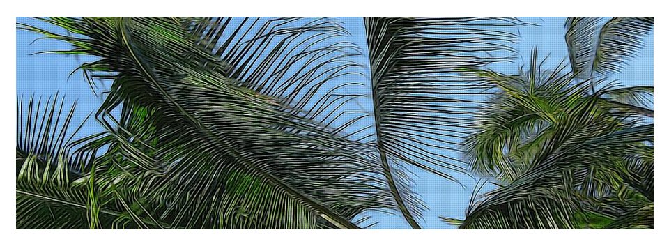 Palm Tree - Yoga Mat