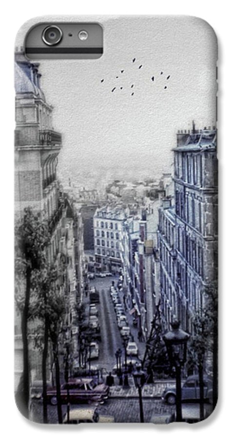 Paris Street From Above - Phone Case