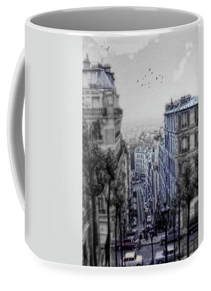 Paris Street From Above - Mug