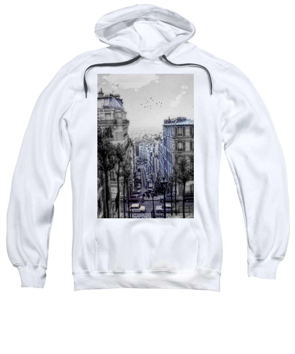 Paris Street From Above - Sweatshirt