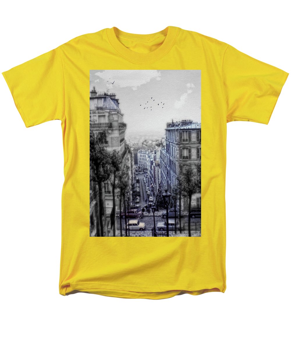 Paris Street From Above - Men's T-Shirt  (Regular Fit)