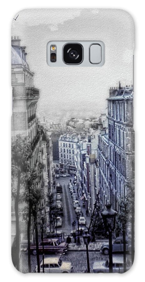 Paris Street From Above - Phone Case