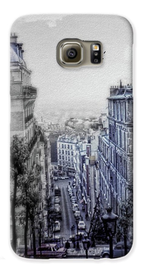 Paris Street From Above - Phone Case