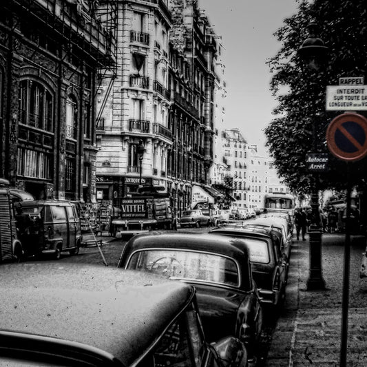 Paris Street 1967 Digital Image Download