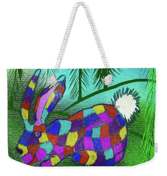Patchwork Bunny - Weekender Tote Bag