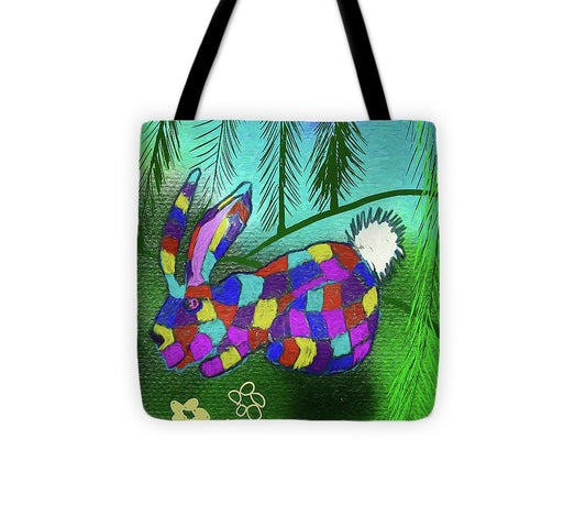 Patchwork Bunny - Tote Bag