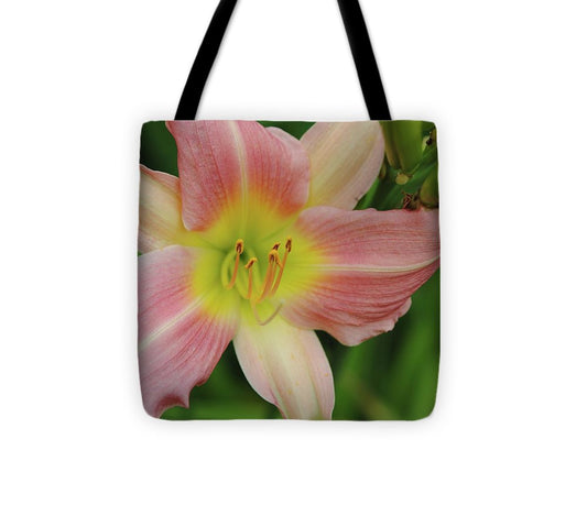Peaches and Cream Lily - Tote Bag