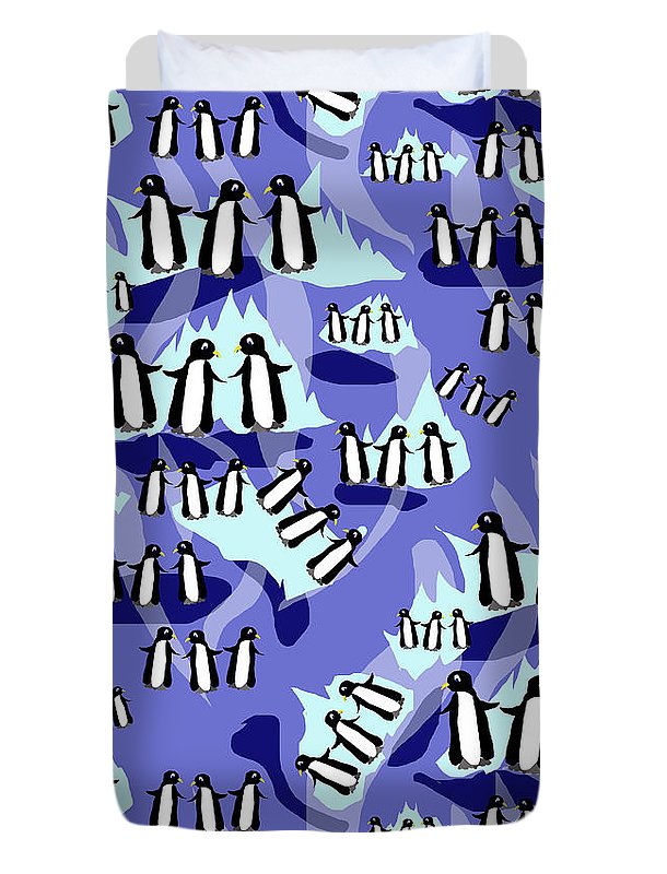 Penguins Pattern - Duvet Cover