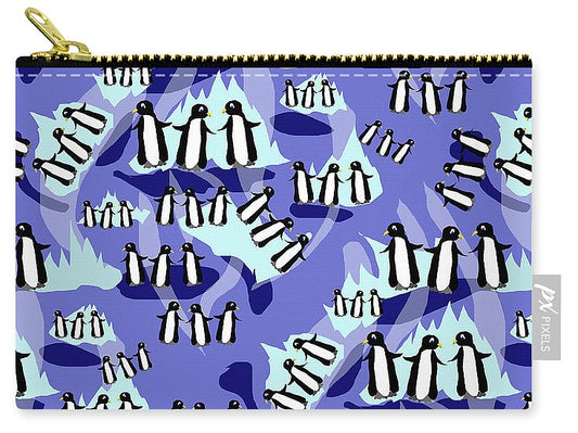 Penguins Pattern - Carry-All Pouch