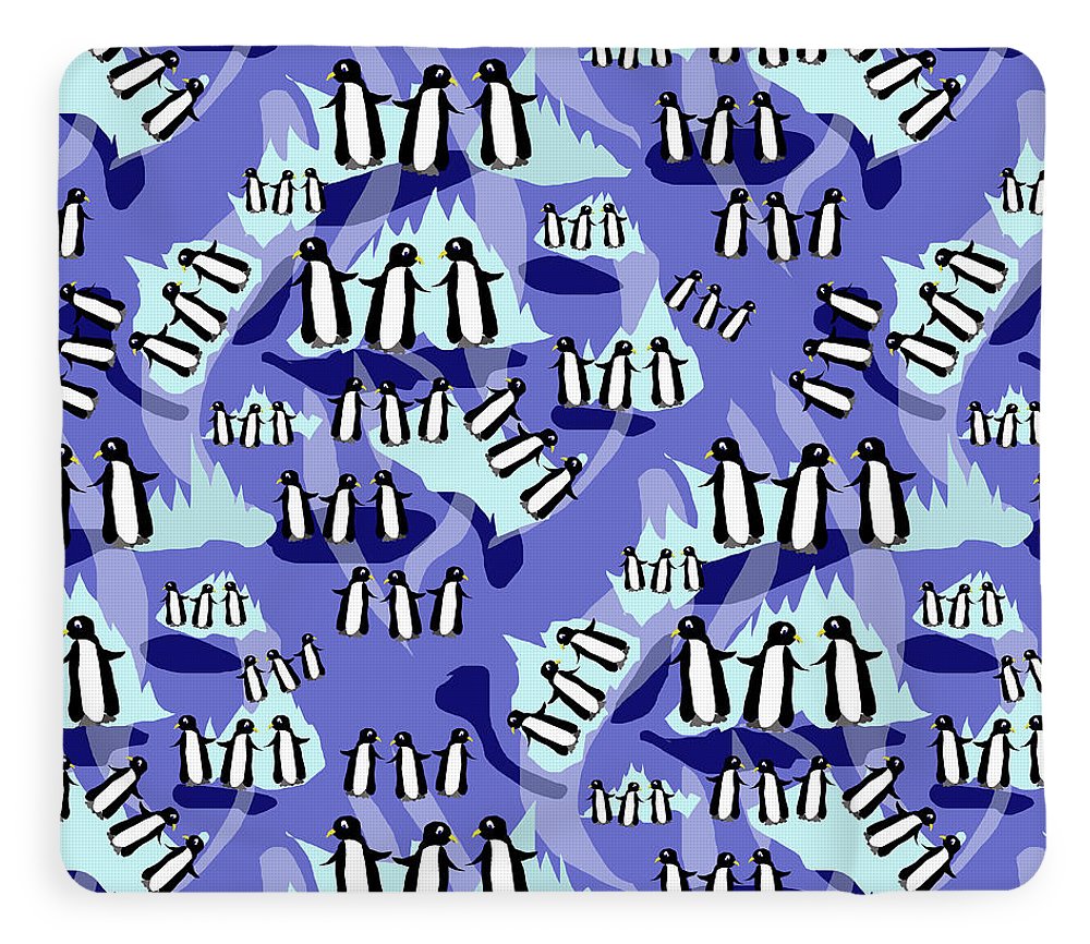 Penguins Pattern - Blanket