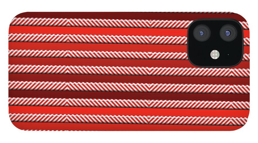Peppermint Stripes - Phone Case