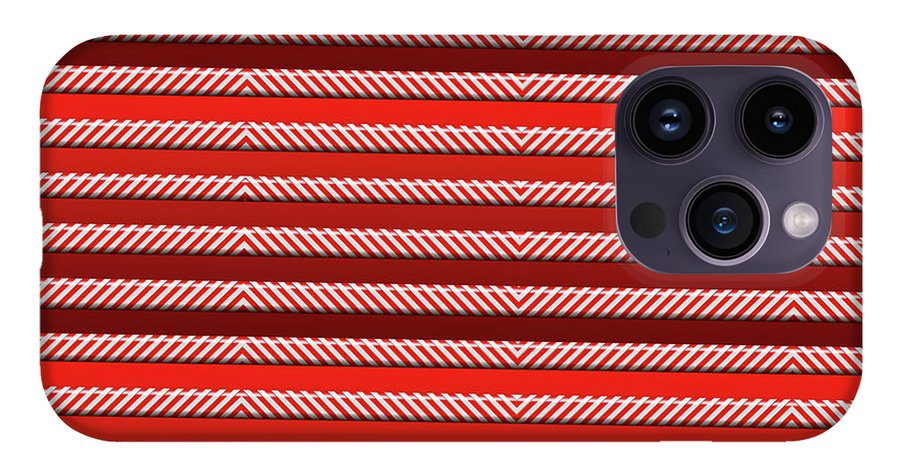 Peppermint Stripes - Phone Case