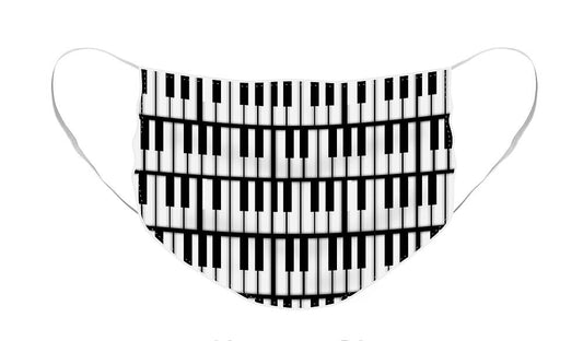 Piano Keys - Face Mask