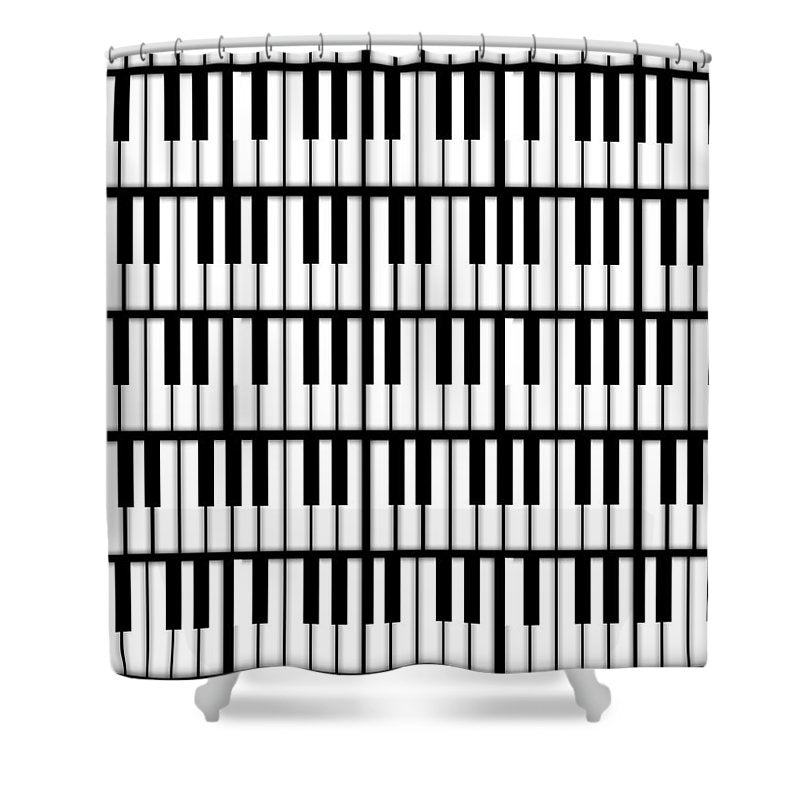 Piano Keys - Shower Curtain