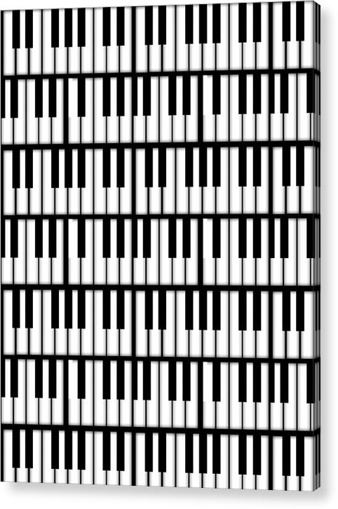 Piano Keys - Acrylic Print