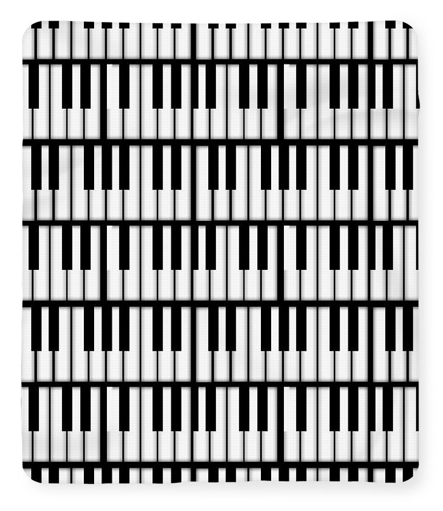 Piano Keys - Blanket