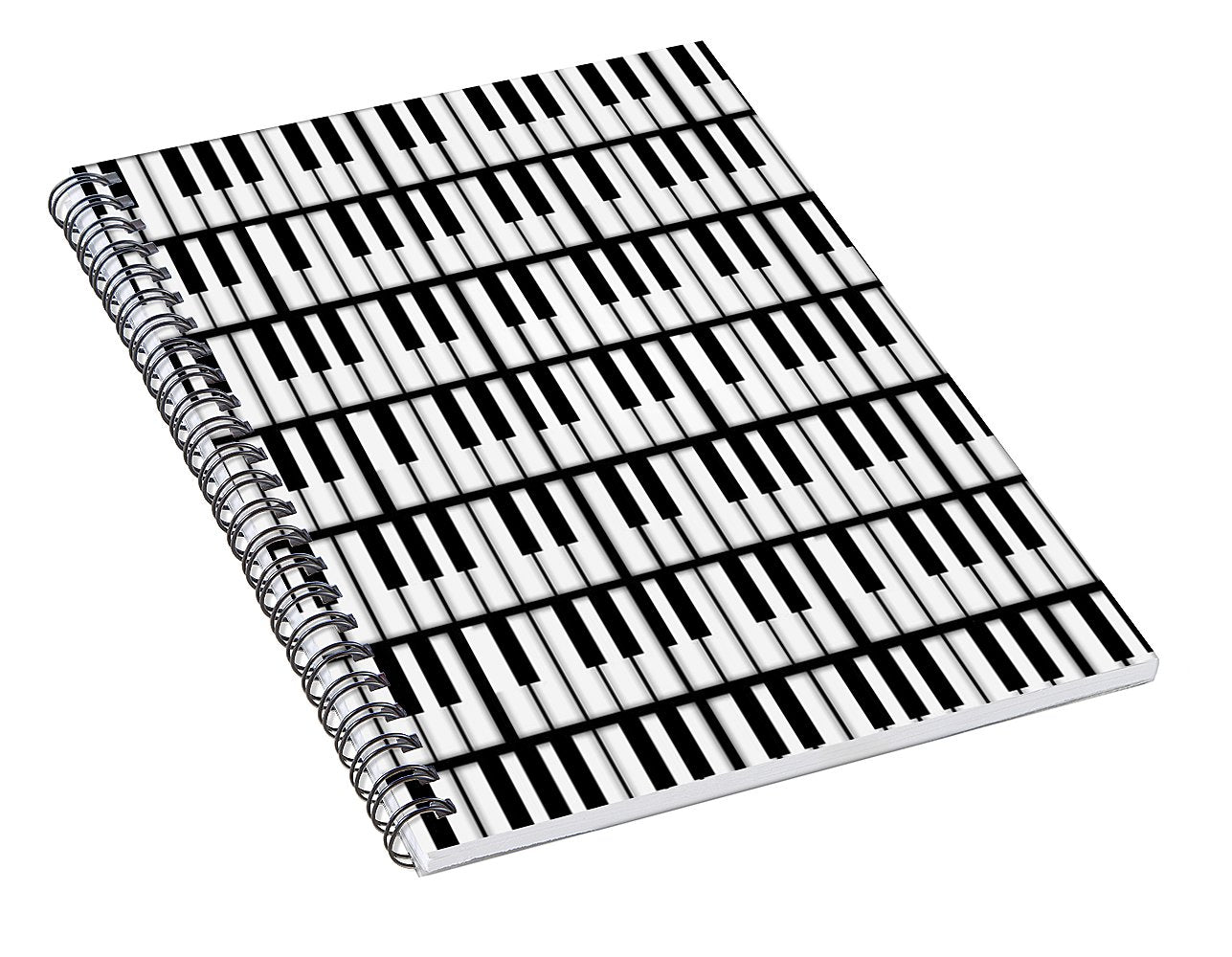 Piano Keys - Spiral Notebook