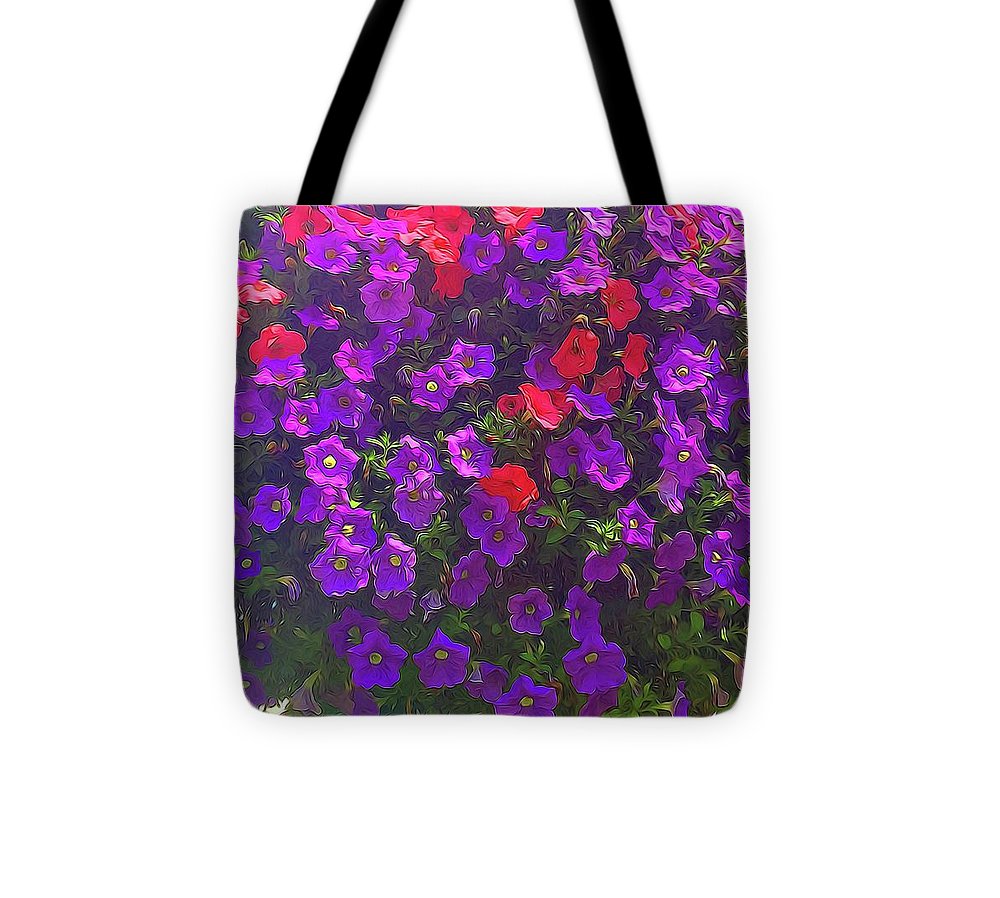 Pile Of Petunias - Tote Bag