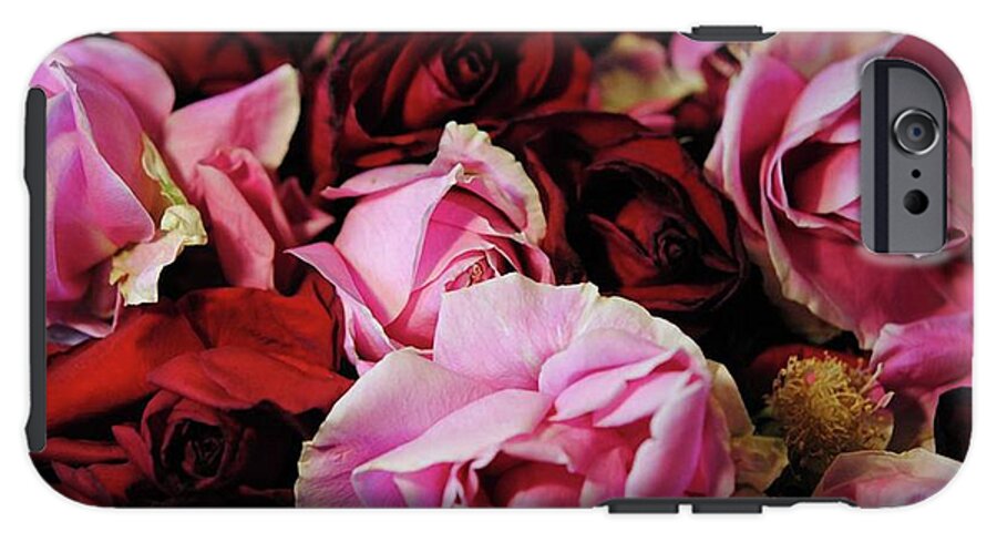 Pink and Red Roseheads - Phone Case