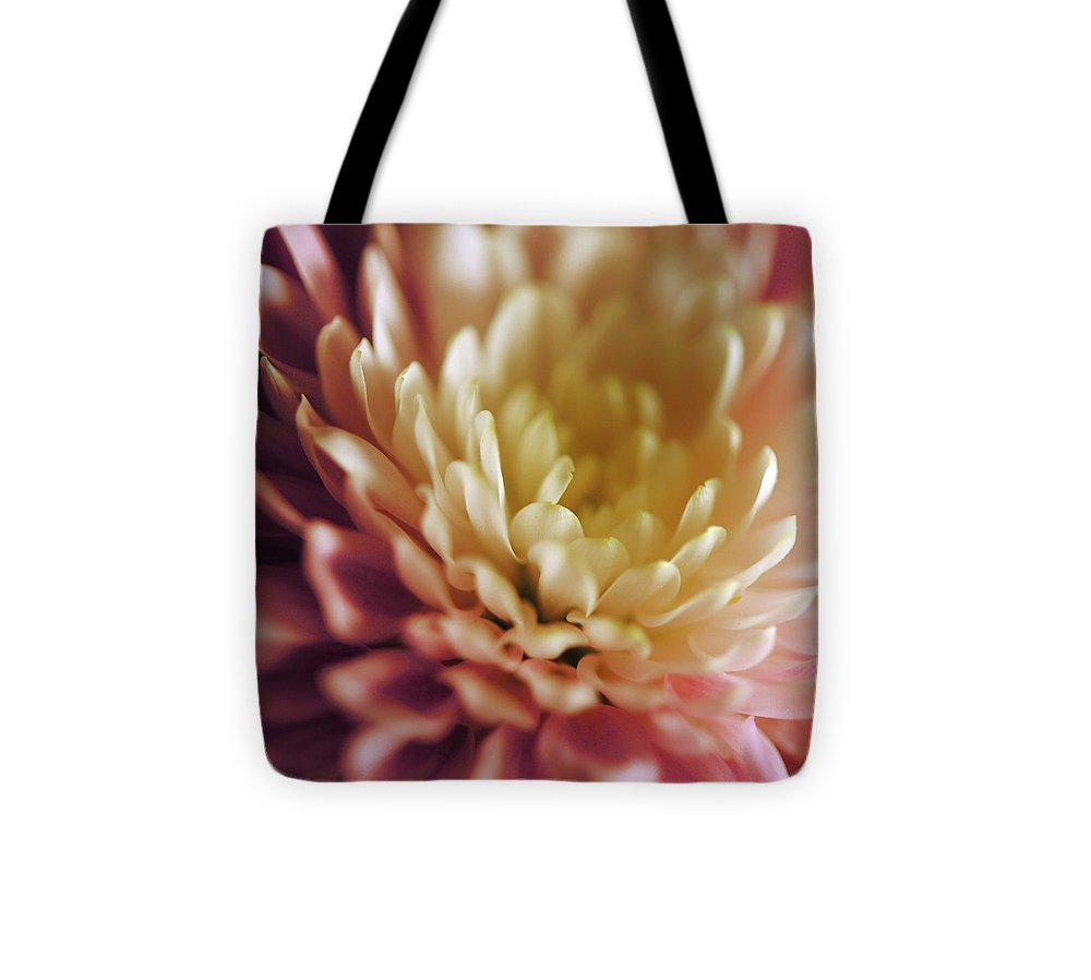 Pink and White Flower - Tote Bag