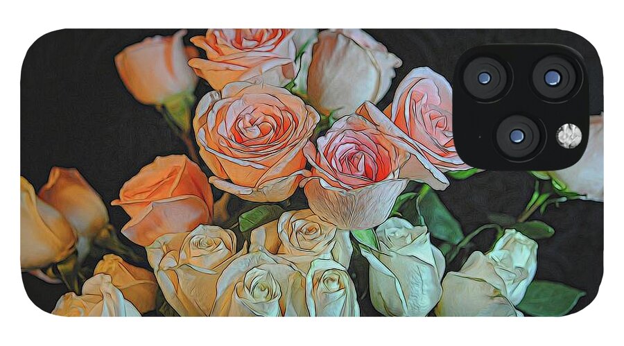 Pink and White Roses Collection 5 - Phone Case