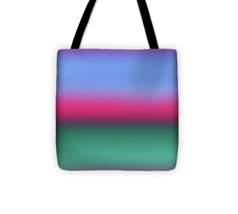 Pink Blue Green Gradient - Tote Bag