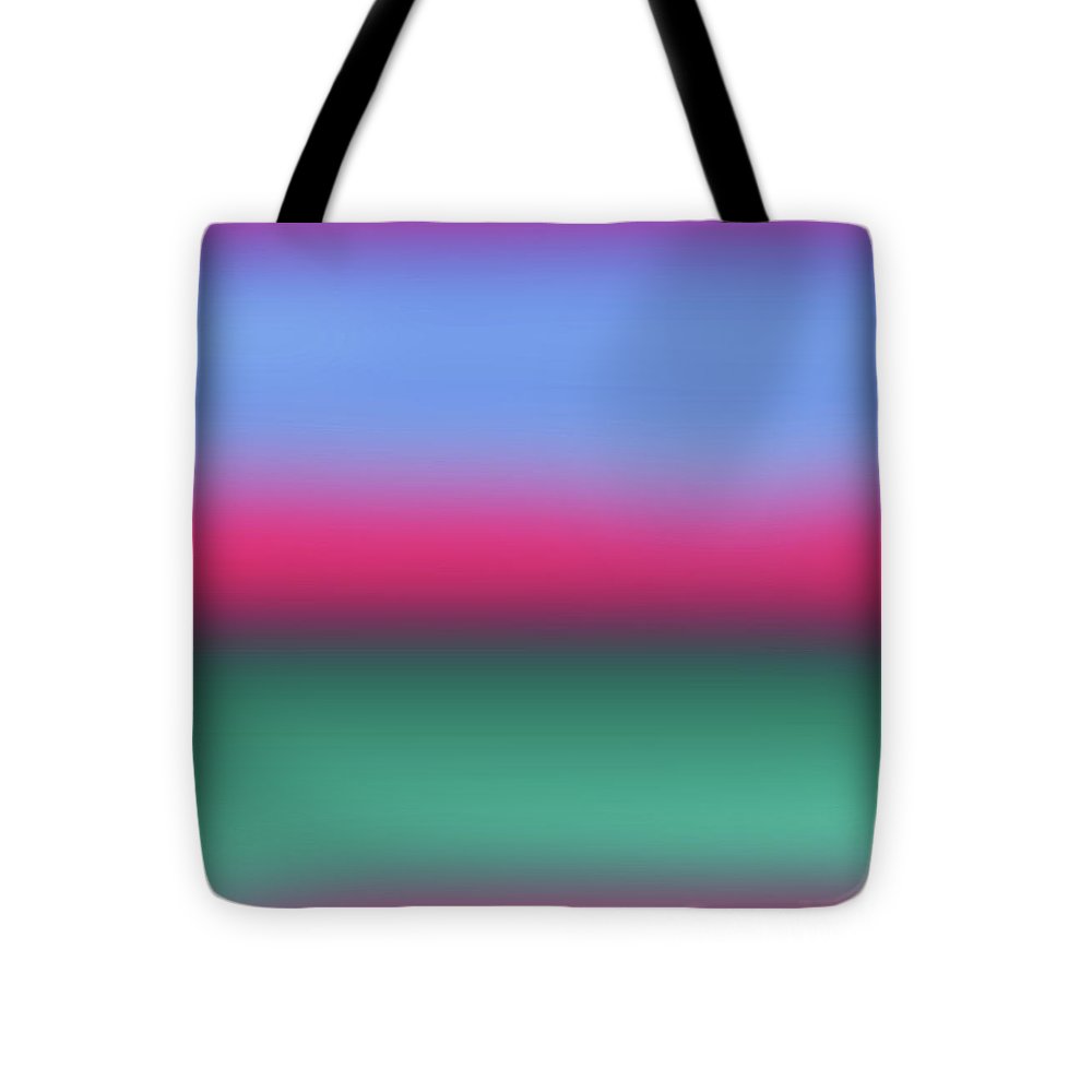 Pink Blue Green Gradient - Tote Bag