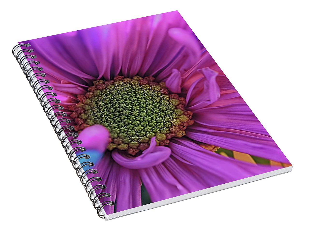 Pink Daisy Flower - Spiral Notebook