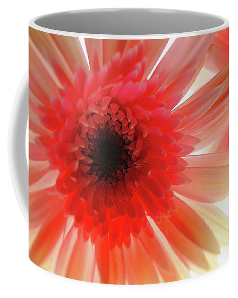 Pink Daisy On Light - Mug