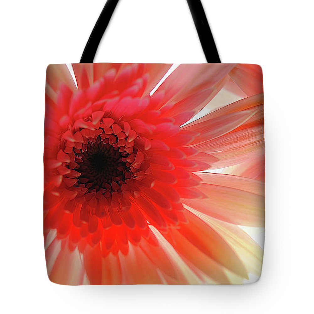 Pink Daisy On Light - Tote Bag