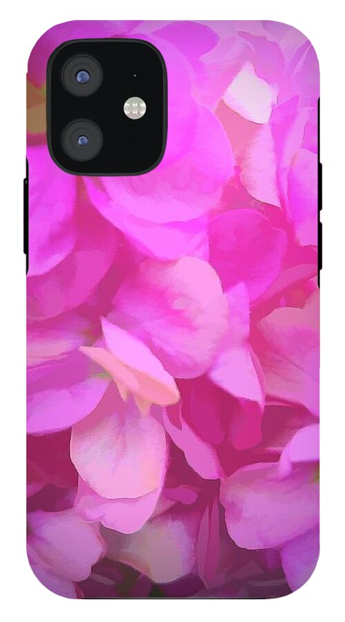 Pink Flower Background - Phone Case