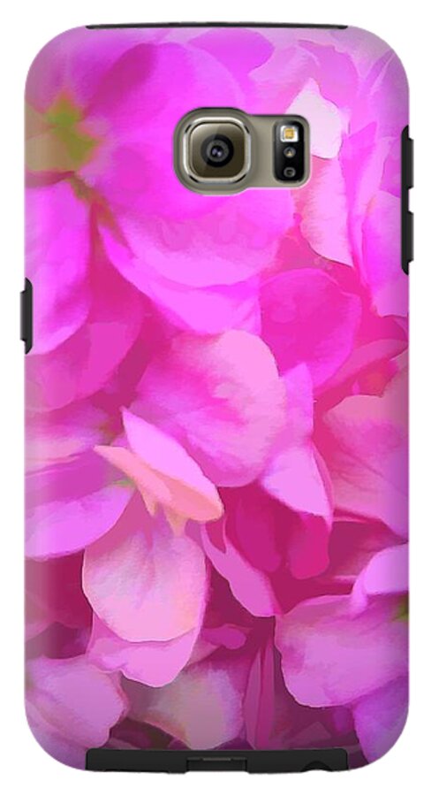 Pink Flower Background - Phone Case