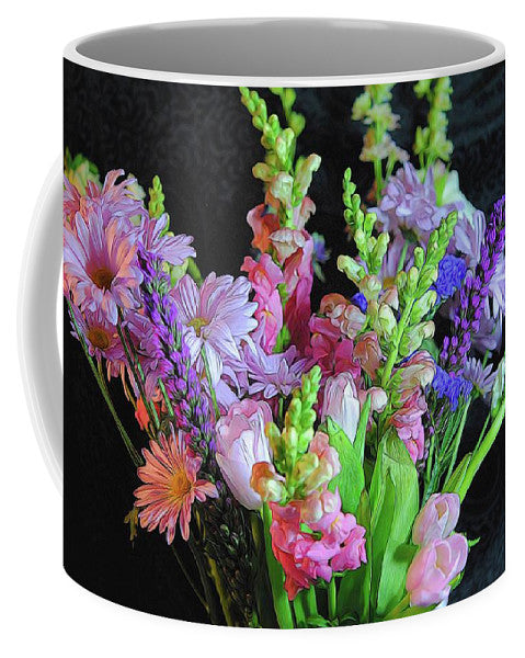 Pink Flower Bouquet - Mug