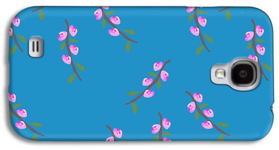 Pink Flower Branches Pattern - Phone Case