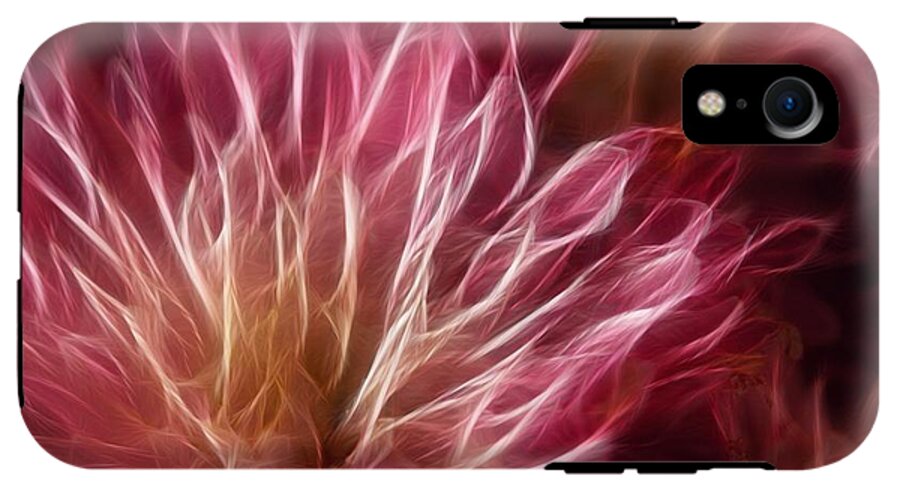 Pink Flower Lightning - Phone Case