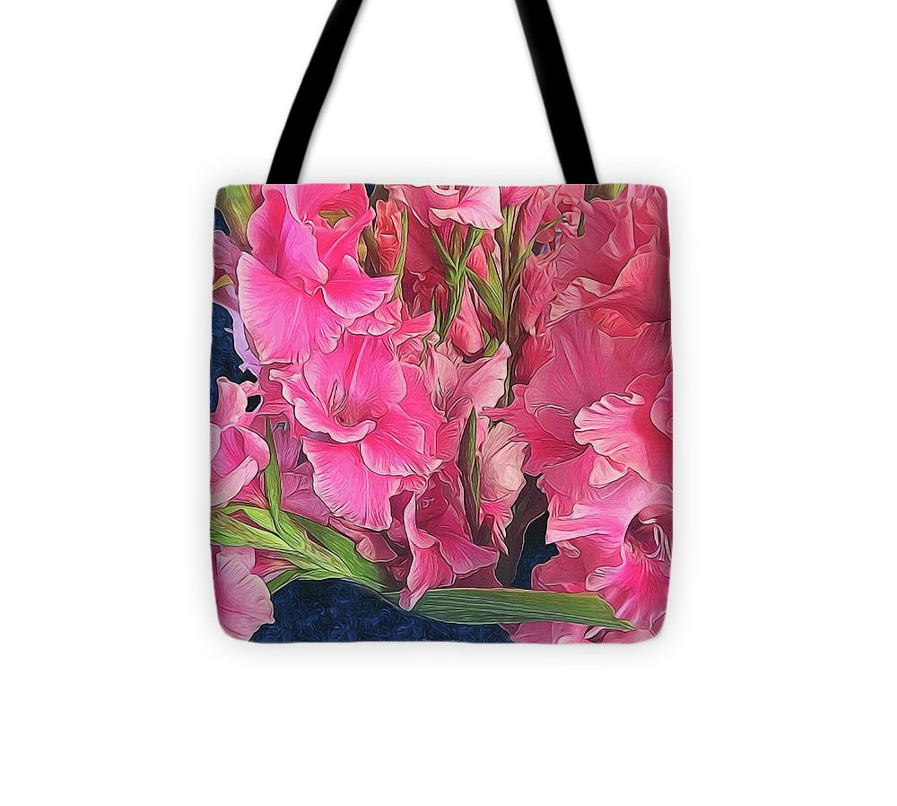 Pink Gladiolas - Tote Bag