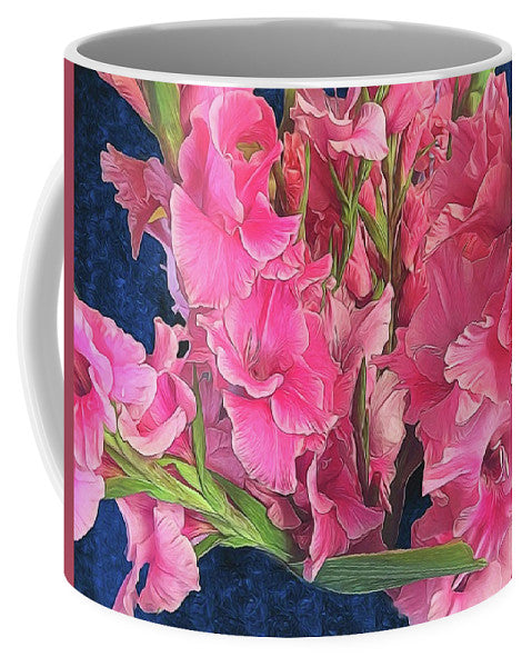 Pink Gladiolas - Mug