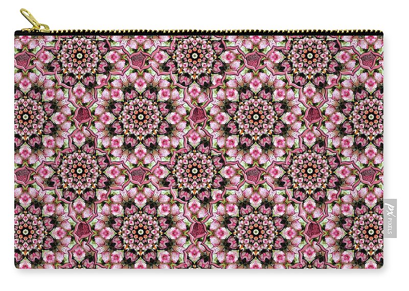 Pink Rose Kaleidoscope - Carry-All Pouch