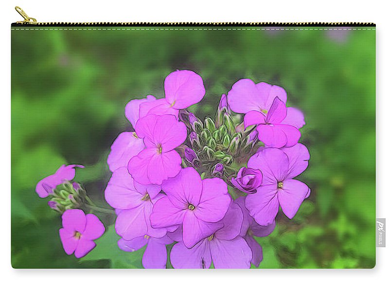 Pink Wildflowers - Carry-All Pouch