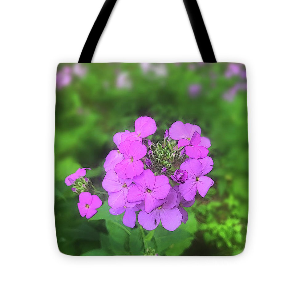 Pink Wildflowers - Tote Bag