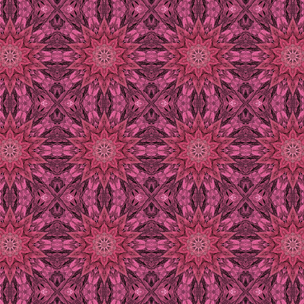 Pink Crystal Kaleidoscope Digital Image Download